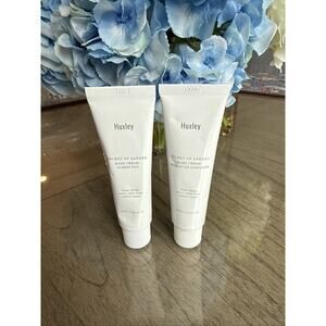 2 Huxley Korean Hand Creams Sunset Fog Moroccan Gardner Sealed New